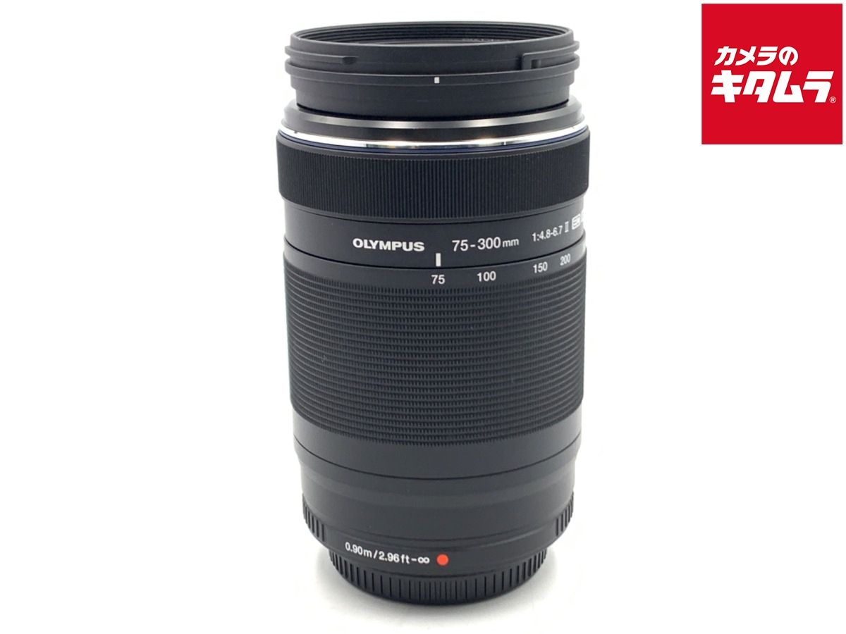 並品 OM SYSTEM M.ZUIKO DIGITAL ED 75-300 mm F 4.8-6.7 II