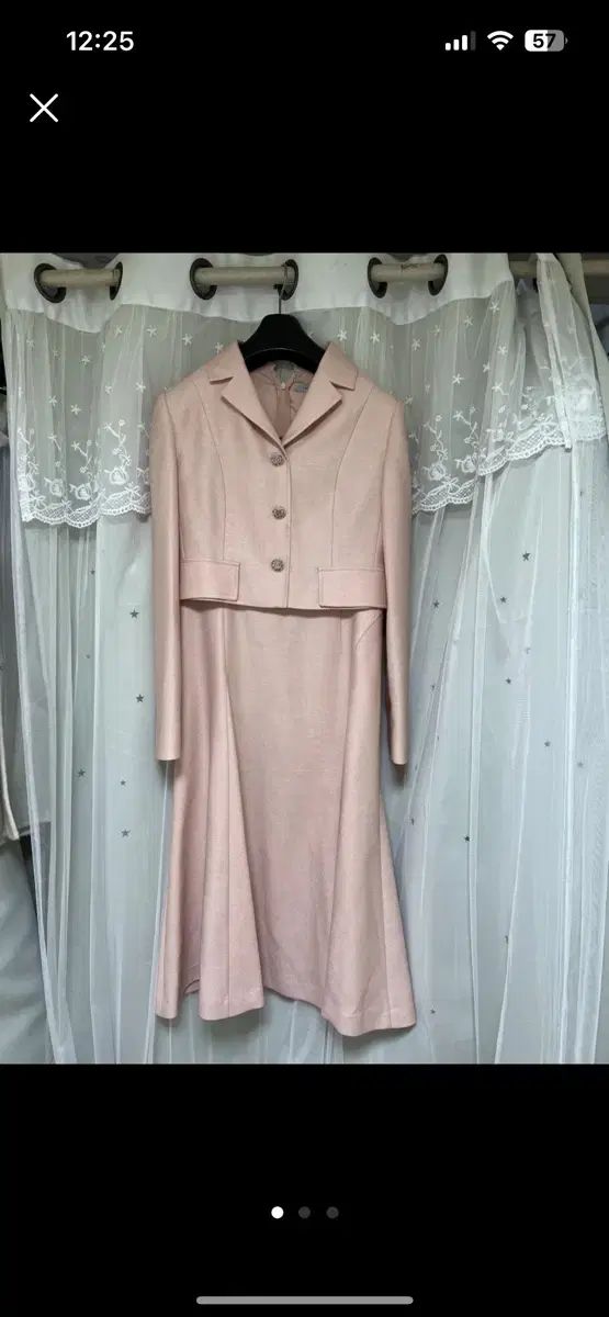 THE IZZAT ザアイザット ロング丈ワンピース 66 実際に着用 フォーマル顔合わせ ウェディング babathe.com