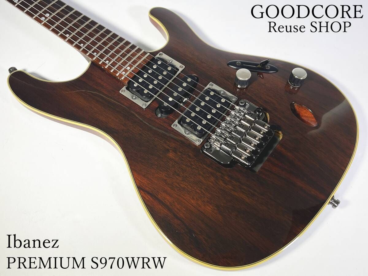 Ibanez アイバニーズ PREMIUM S970WRW ローズウッド エレキギター