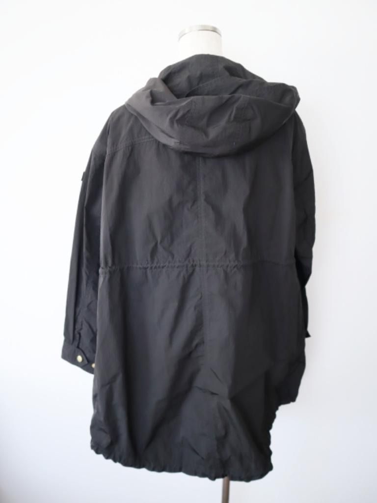 タトラス　EUDEMO モッズコート　フード付き　黒 TATRAS EUDEMO モッズコート （ミリタリージャケット・コート