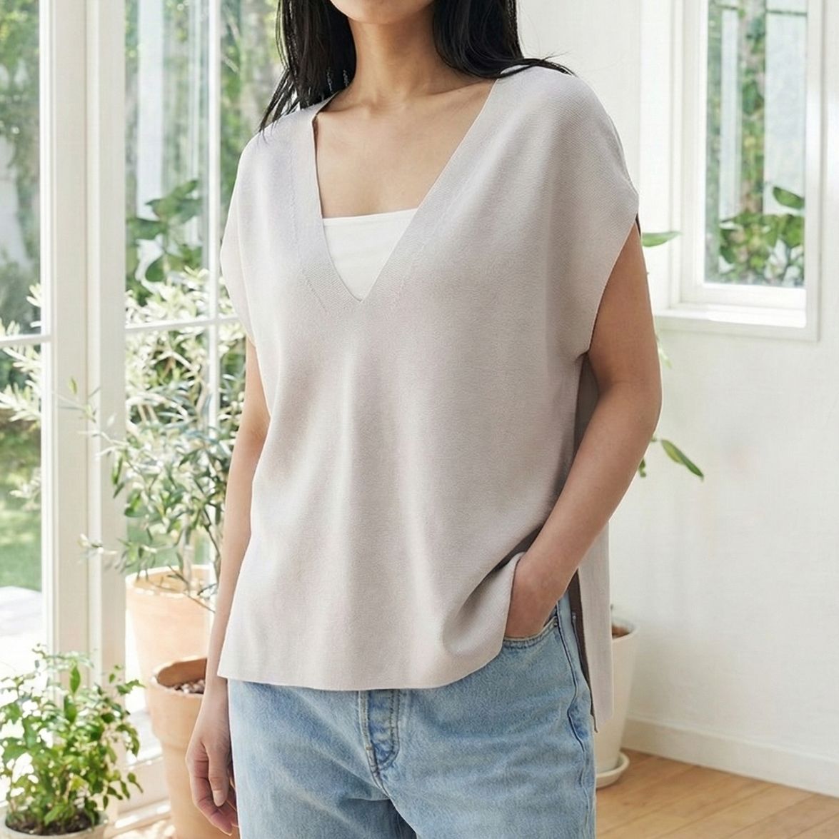 Whim Gazette ★サマーノースリニット Whim Gazette ☆サマーノースリニット Whim Gazette ☆サマーノースリ