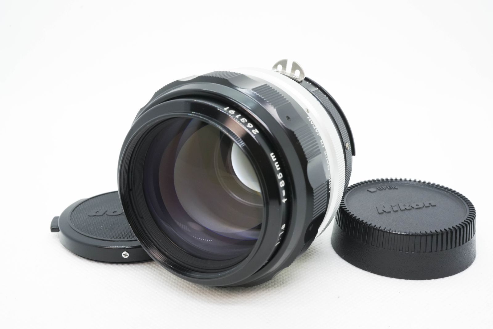 ニコン Nikon Ai改 Auto ニッコール Nikkor 85 mm f 1 8 一眼レフ ポートレイト MF レンズ