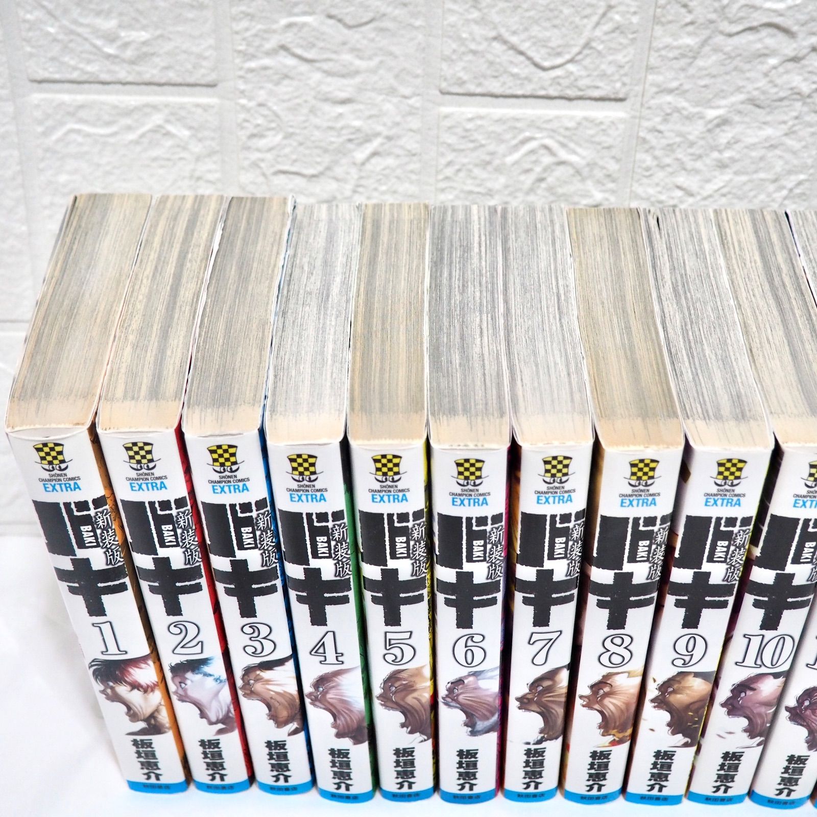 バキ 新装版 全巻 (1~18巻) 全巻初版 ☆ コミックセット - メルカリ