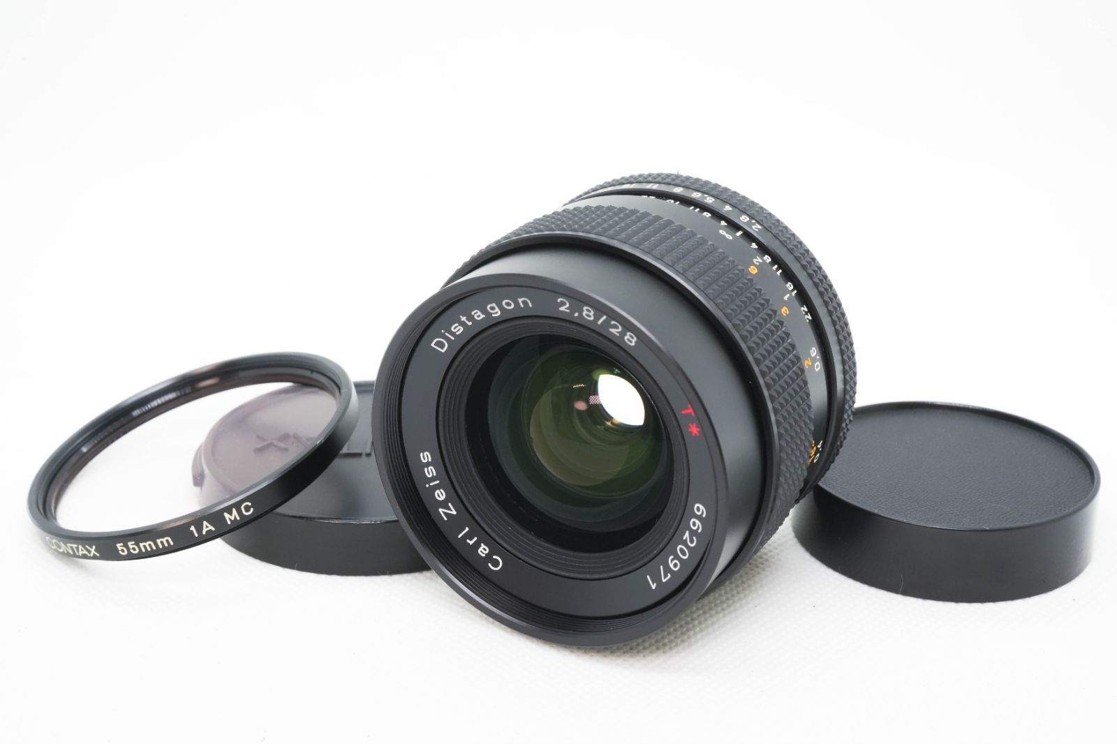 美品 CONTAX Carl Zeiss Distagon T* 28mm F2.8 AEJ - メルカリ