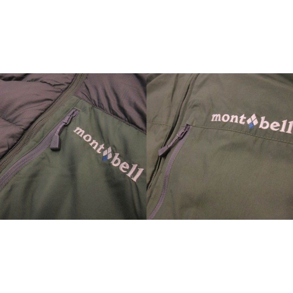  モンベル Montbell コロラドパーカ ダウンジャケット リバーシブル フーディ ジップアップ ロゴ刺繍 アウトドア M 緑 カーキ グレー CK 9 GY 01 その他 トップス