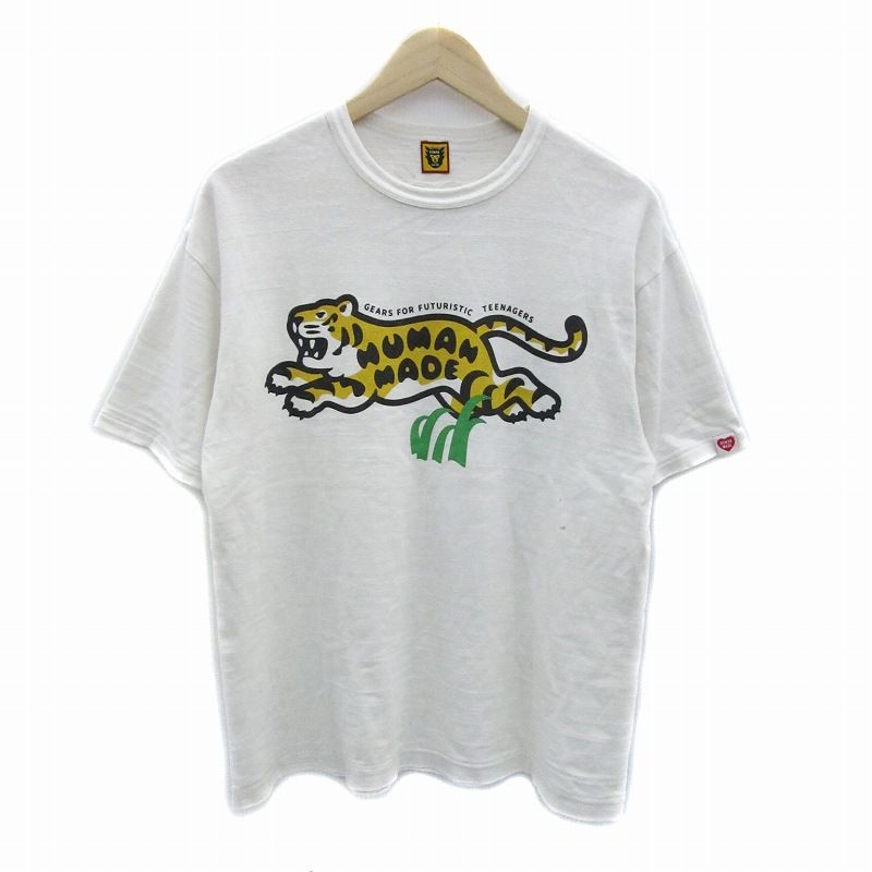 ヒューマンメイド HUMAN MADE Tシャツ カットソー 半袖 ラウンドネック
