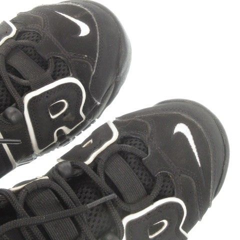  ナイキ NIKE AIR MORE UPTEMPO GS スニーカー ハイカット レースアップ 24 cm 黒 ブラック 415082-002 AH 1 GY 01 その他 トップス
