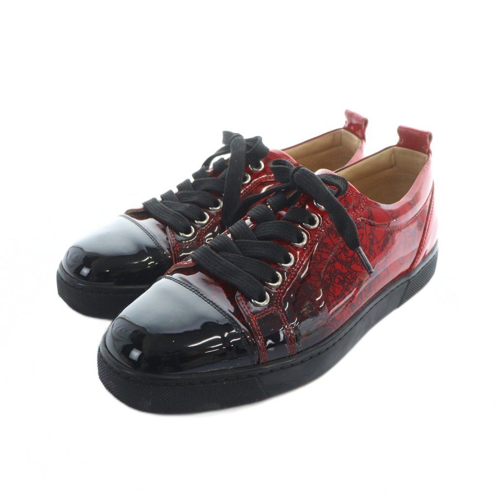 クリスチャンルブタン スニーカー グラデーション 黒 赤 35 1/2 Trailnrun - スニーカー - ファブリック - ブラック - メンズ