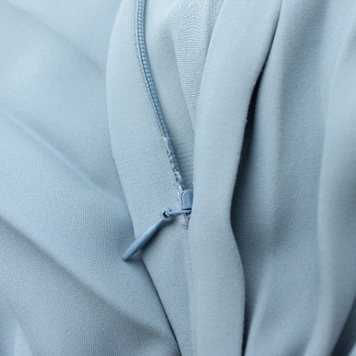 カジュアルロングスカート プリーツミディスカート