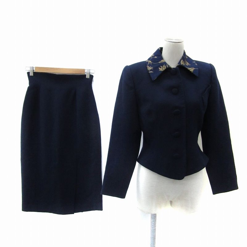 49AV junko shimada カジュアルジャケット　スカートセットアップ 49アベニュー ジュンコシマダ 49AV. junko shimada セットアップ 上下