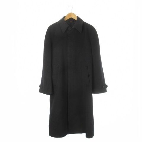 ポールスミス PAUL SMITH ステンカラーコート アンゴラ ロング 比翼 L