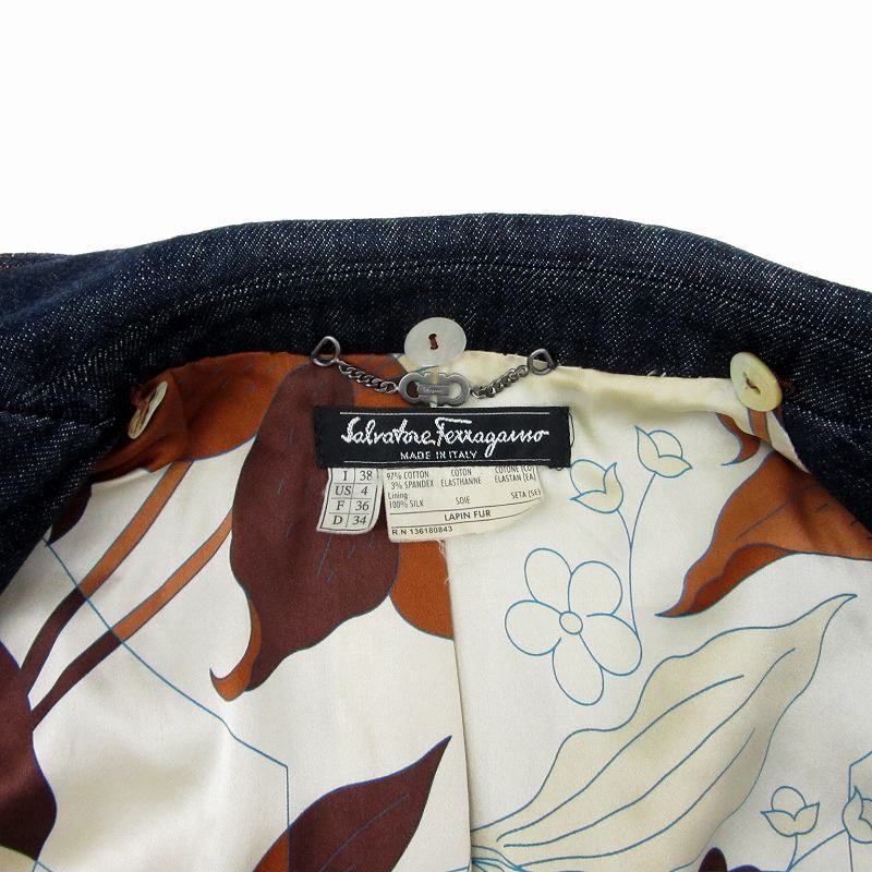サルヴァトーレフェラガモ Salvatore Ferragamo デニムジャケット