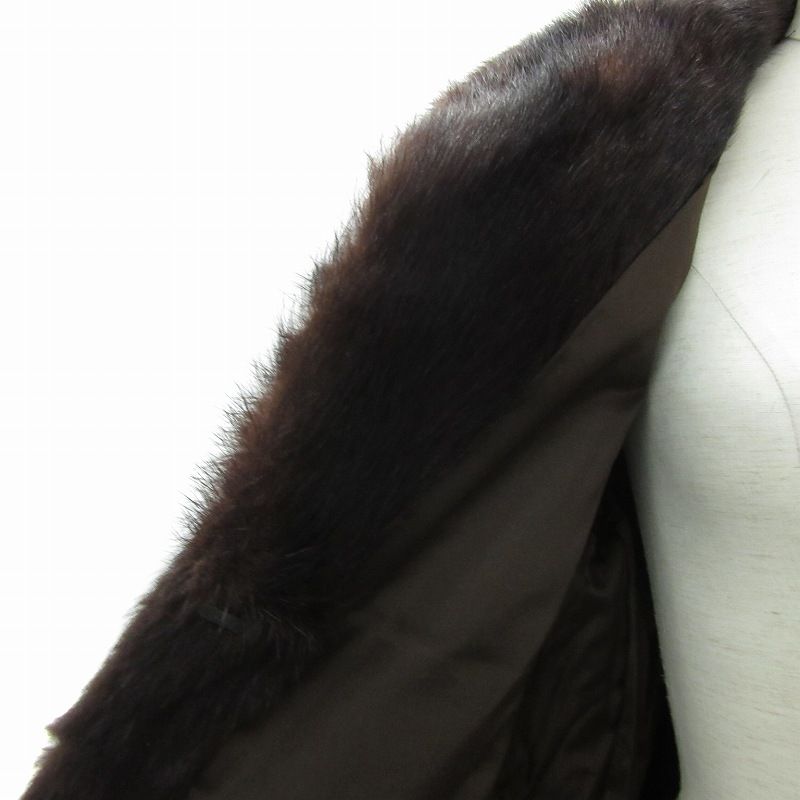 無地 ダークブラウン