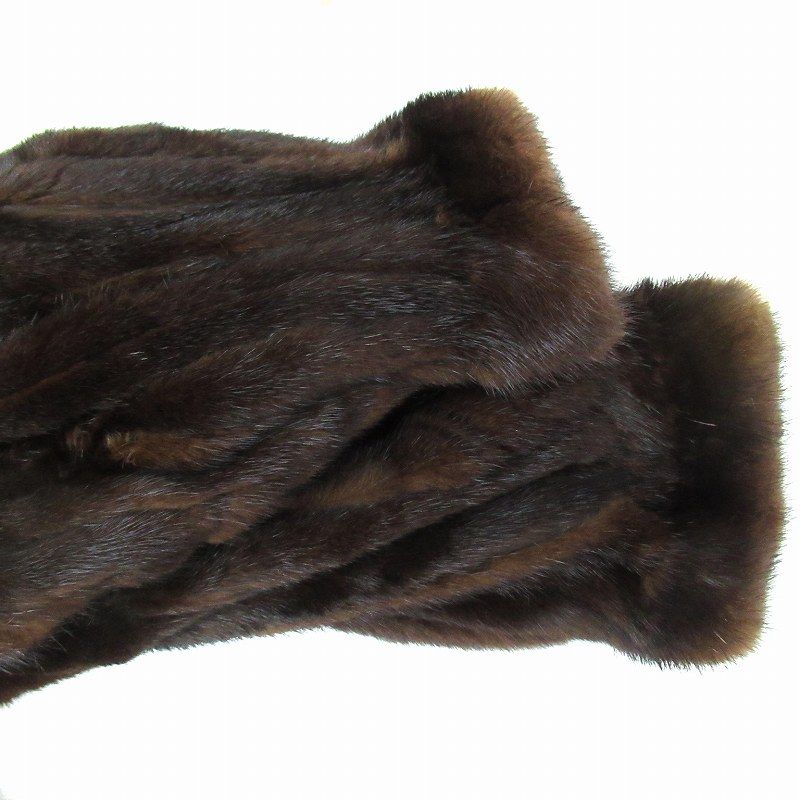 サガミンク SAGA MINK 銀サガ 毛皮コート ミンクファーコート ハーフ丈