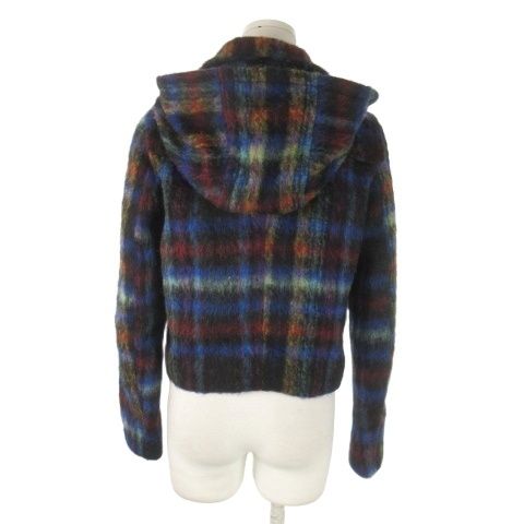 シーバイクロエ SEE BY CHLOE フーディショートコート 起毛 アルパカ混