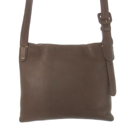 ゲンテン genten ショルダーバッグ クロスボディ ソフト レザー 革