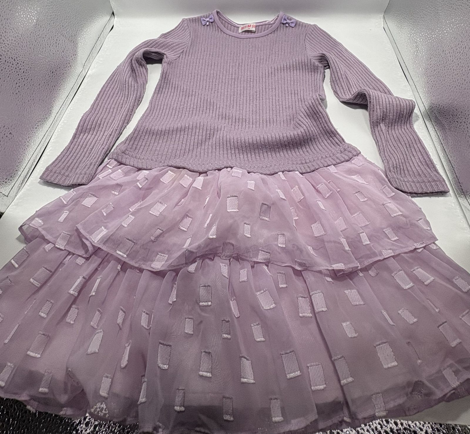 メゾピアノ レア 長袖 ワンピース 120cm 中古品 メゾピアノ mezzopiano 長袖ワンピース 120 - メルカリ