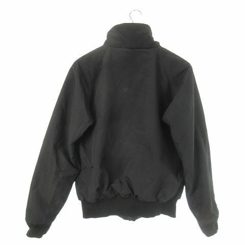 パタゴニア Patagonia シェルド シンチラ ナイロンジャケット ブルゾン スタンド 裏フリース ロゴ刺繍 アウトドア S 黒 ブラック CK 10 GY 01