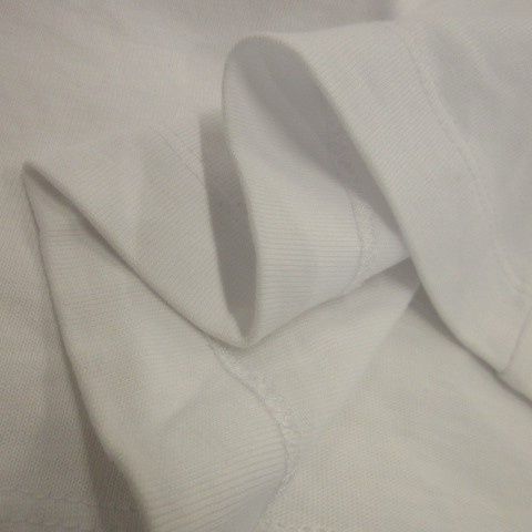  モンクレール MONCLER MAGLIA T-SHIRT ロゴプリントTシャツ クルーネック 丸首 半袖 プリント ロゴ S 白 ホワイト CK 11 GY 01 その他 トップス