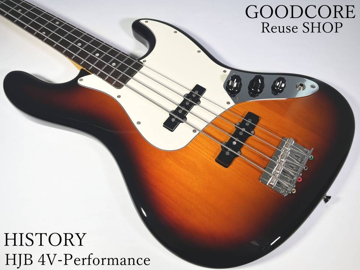 HISTORY ヒストリー HJB 4 V-Performance ジャズベース エレキベース
