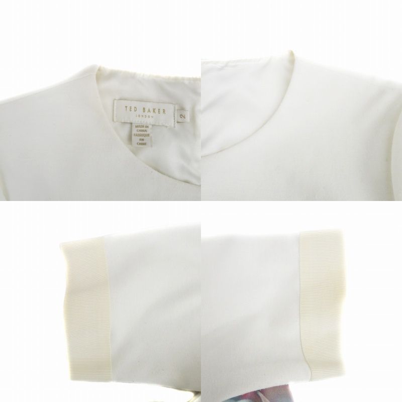 S】TED BAKER テッドベーカー 花柄 ノースリーブ ブラウス テッド 