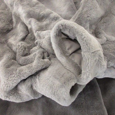 エンバ EMBA ファーコート シェアードミンク 毛皮 染毛 ミドル丈 M