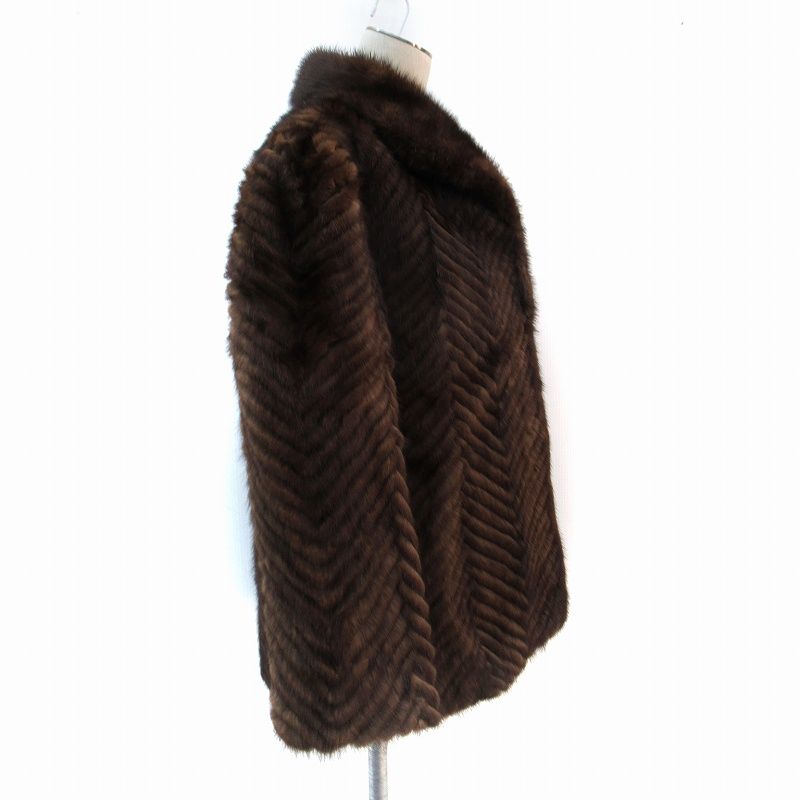 サガミンク サファイアミンクファーコート 銀サガ 高級ライン! サイズ13 サガミンク コート サファイアミンク 11号 SAGAMINK 銀サガ 本毛皮