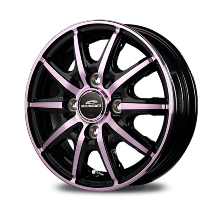 ホイール4本セット 14インチ 4 5 J 45 H 100 RX 10 K クリスタルピンク