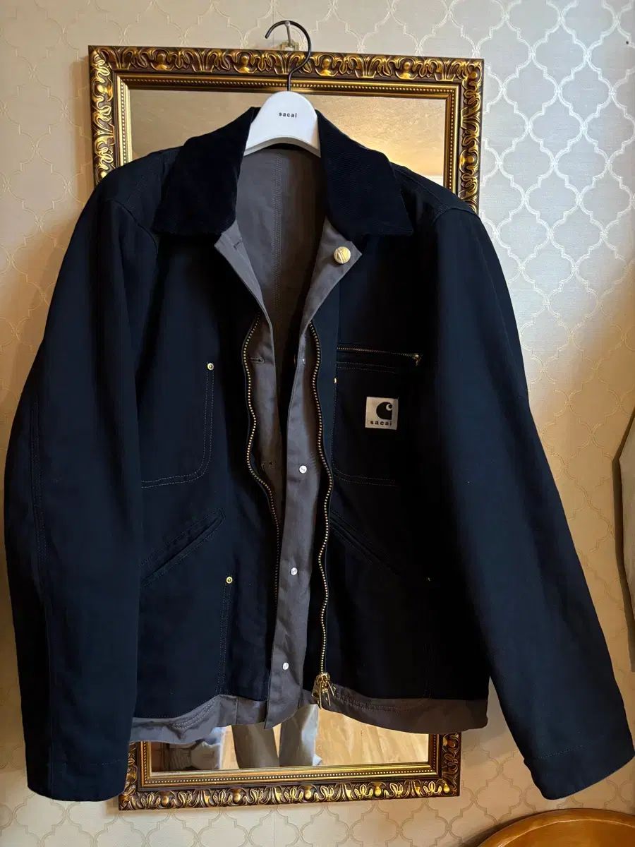 カーハート サカイ Sacai x Carhartt WIP ダック ジャケット