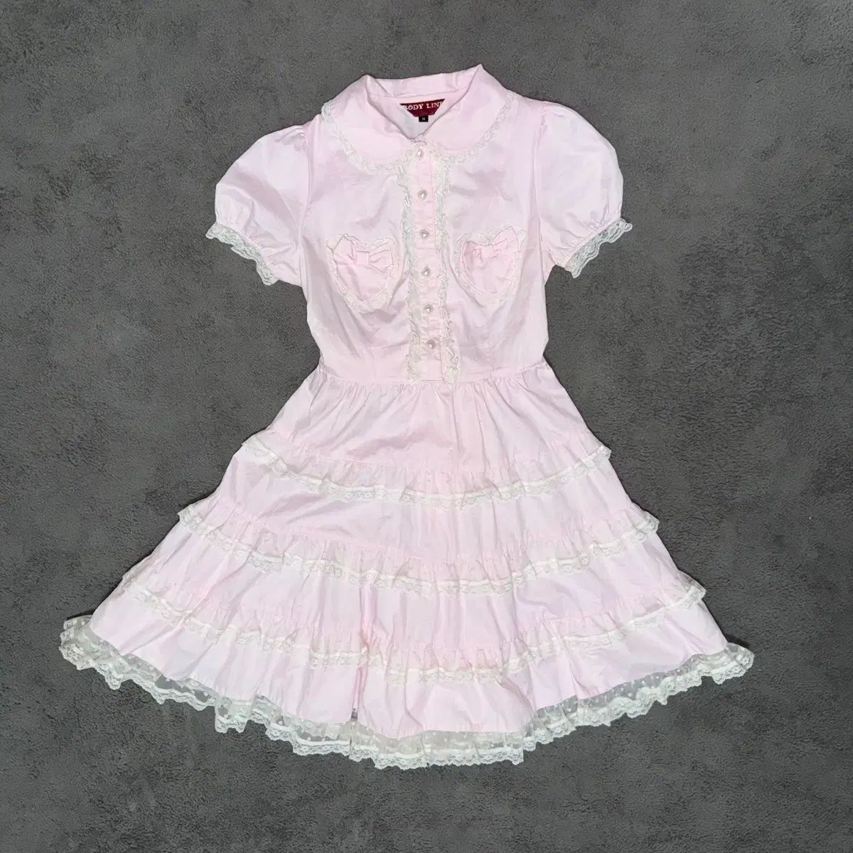 ボディライン ロリータ ピンク ONE PIECE JSK 姫ギャル