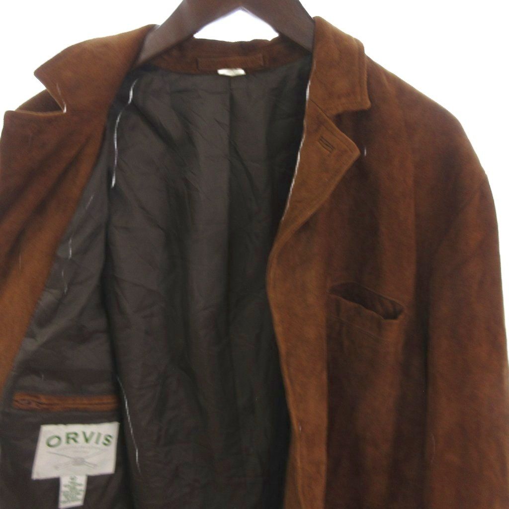 オービス ヴィンテージ 80s 90s オルビス レザーコート 42 □FF Orvis