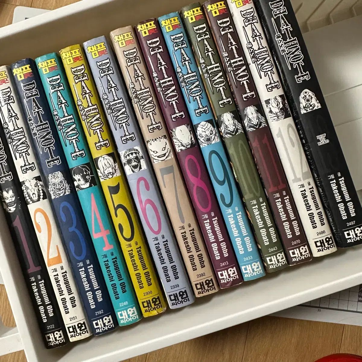 DEATH NOTE(デスノート) 漫画 1 巻 13 全巻 セット 初回版 - メルカリ