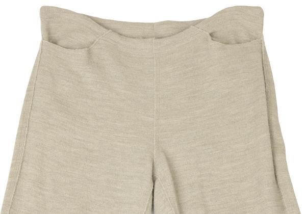 ヨーガンレールJURGEN LEHL ウールニットパンツ 売れ筋 ベージュM 楽天