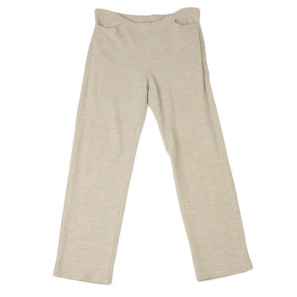 ヨーガンレールJURGEN LEHL ウールニットパンツ ベージュM - メルカリ