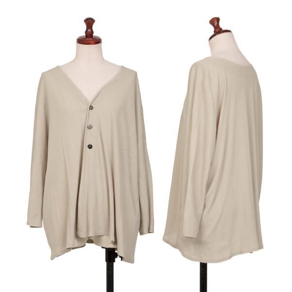 ヨーガンレールJURGEN LEHL コットンリネンドルマンカーディガン