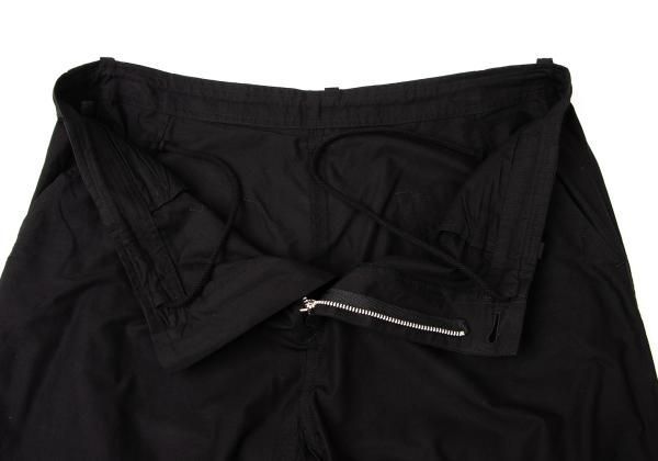 ワイズ Y's コットン刺繍デザインワイドパンツ 黒2 セール ワイズ Y's