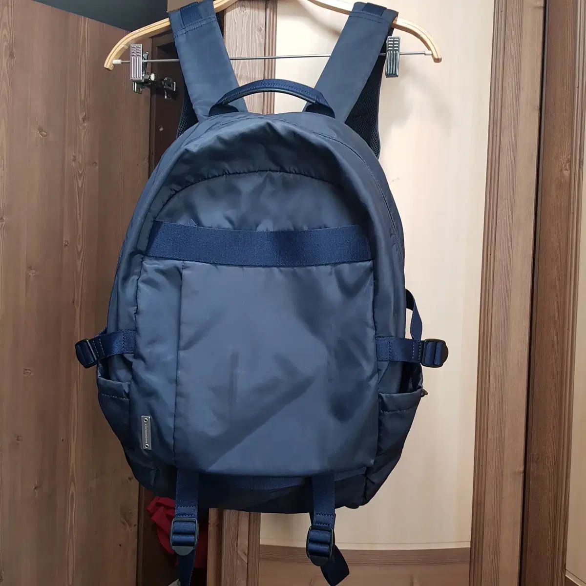 DUCK マンダリナダック ノマド ユニセックス バックパック ネイビー 麻 ワ1213달