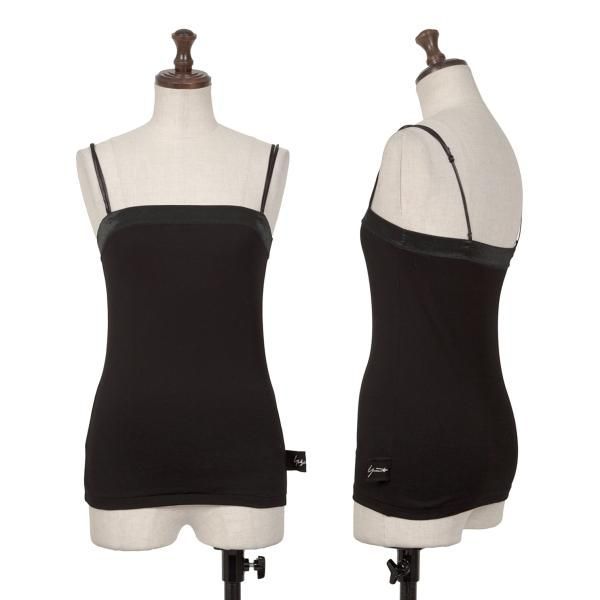 ヨウジヤマモト キャミソール　トップス ヨウジヤマモト ファムYohji Yamamoto FEMME コットンサイドタグ