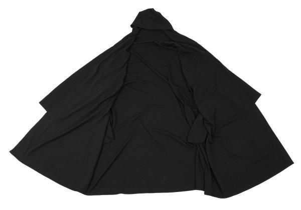 ヨーガンレールJURGEN LEHL ウールシルクフーテッドロングカーディガン