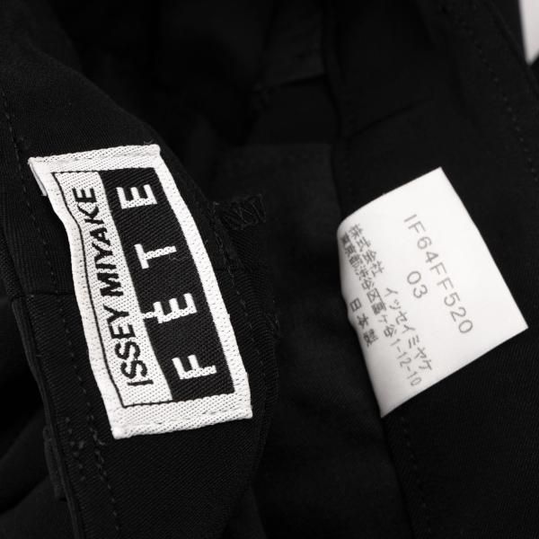 節約 イッセイミヤケ フェットISSEY MIYAKE FETE ストレッチストレート