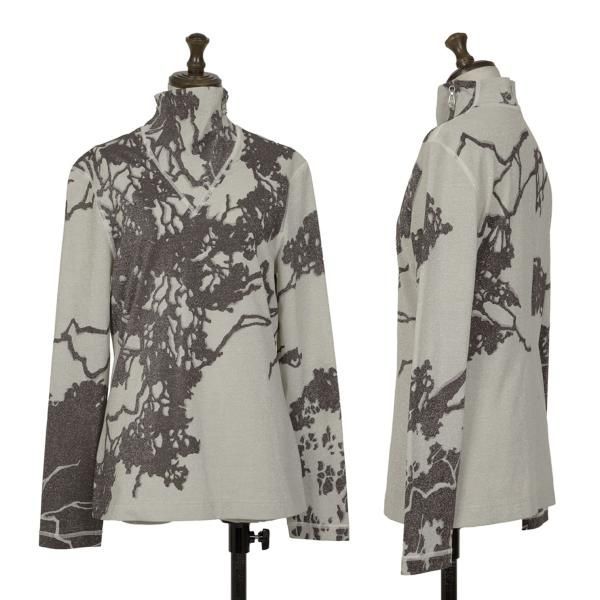 Gianfranco Ferre トップス ジャンフランコフェレGIANFRANCO FERRE グラフィックグリッター