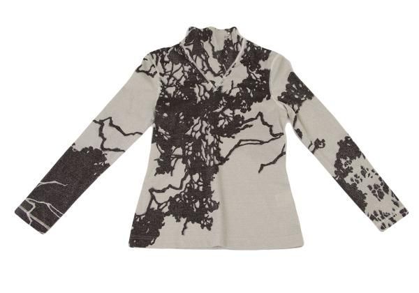 Gianfranco Ferre トップス ジャンフランコフェレGIANFRANCO FERRE グラフィックグリッター