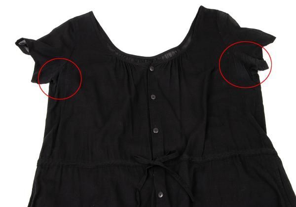 美品LIMI feuリミフゥ タックギャザー チュニックブラウス ミニ