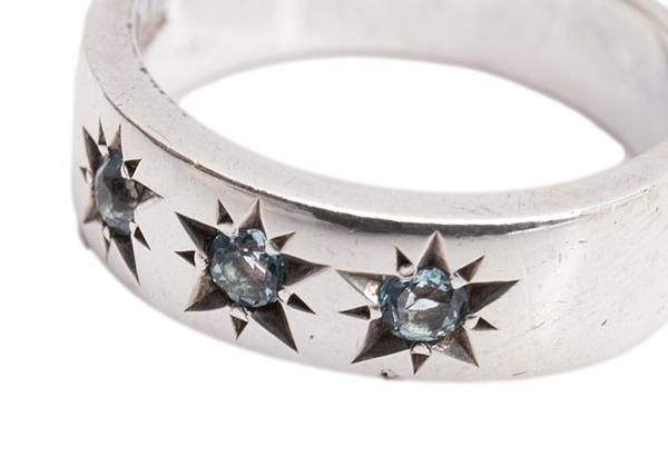 ジャンポールゴルチエJean Paul GAULTIER 注文 ストーンシルバーリング