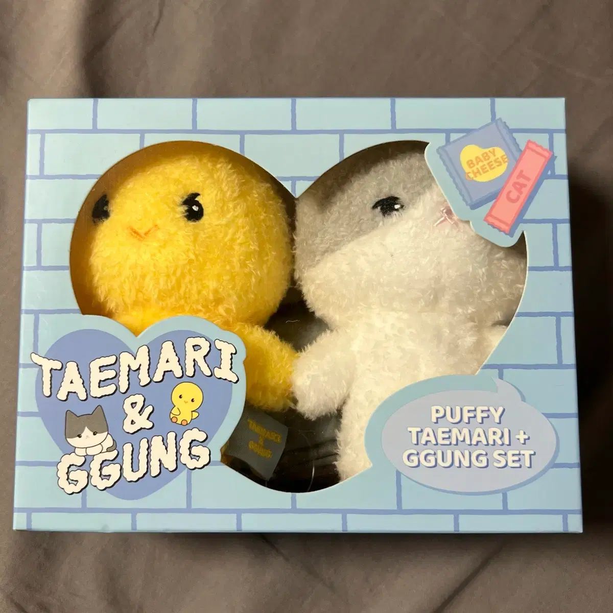 TAEMARI & GGUNG 탬아리 꿍이 テミン ぬいぐるみ セット - メルカリ