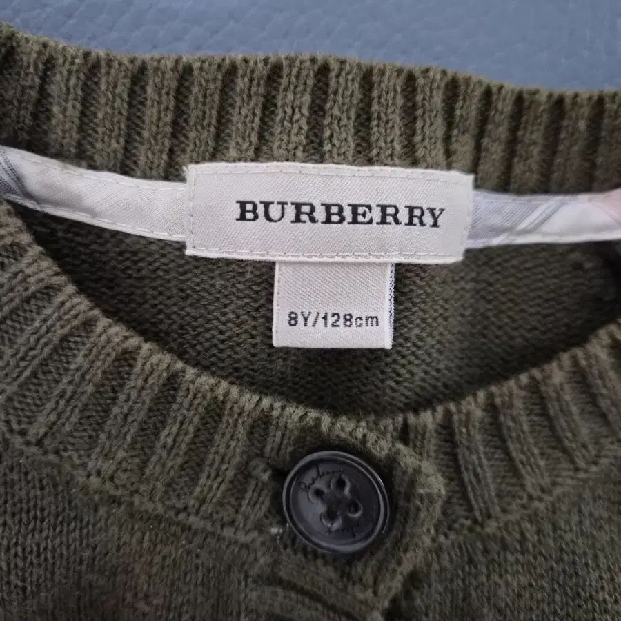 カーディガン (バーバリー) BURBERRY バーバリー キッズ ニット 子供服 中古・古着通販BURBERRY ブランド TBモノグラム チェック テクニカルウール ジャカード トップス レディース 子供服・用品(85cm～)(ベビー・キッズ