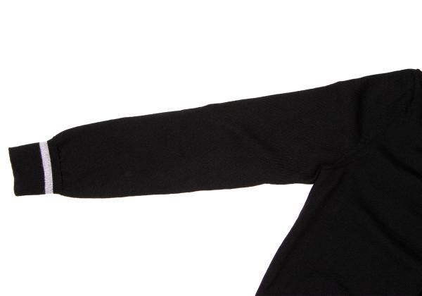 Comme des Garçons リボンニット　黒 COMME des GARCONS GIRL コムデギャルソンガール 23AW リボン刺繍