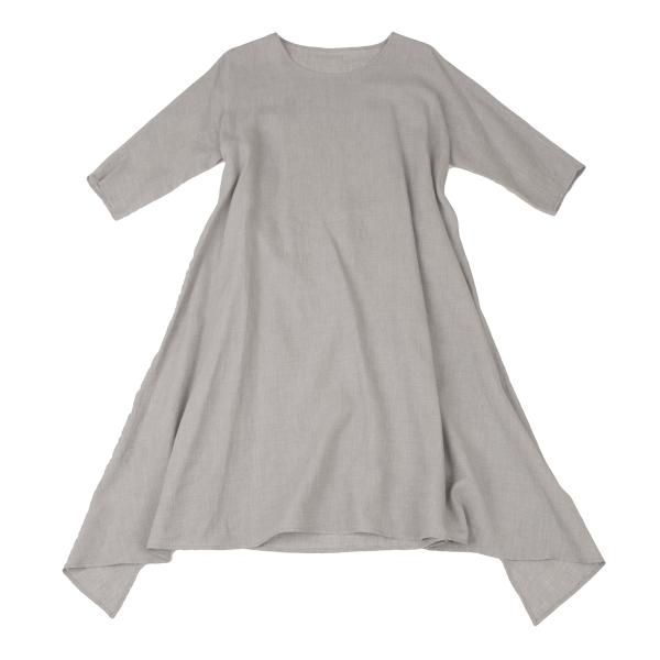 ヨーガンレールJURGEN LEHL リネンコットンバックラップワンピース