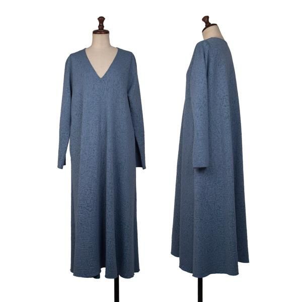 ヨーガンレールJURGEN LEHL ウールコットンジャガードVネック