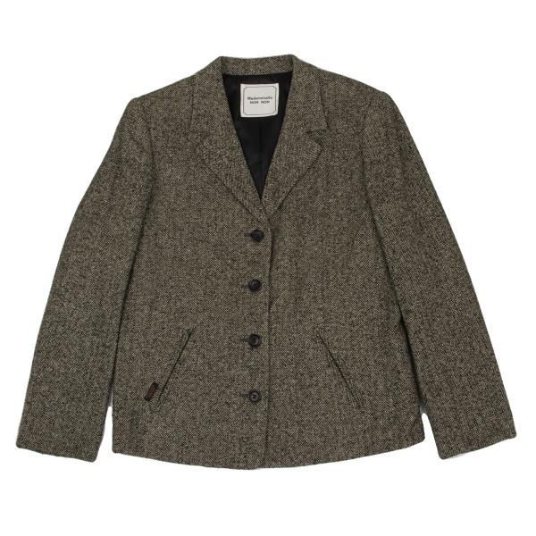 マドモアゼルノンノンMademoiselle NON NON ファッション シルクカラー